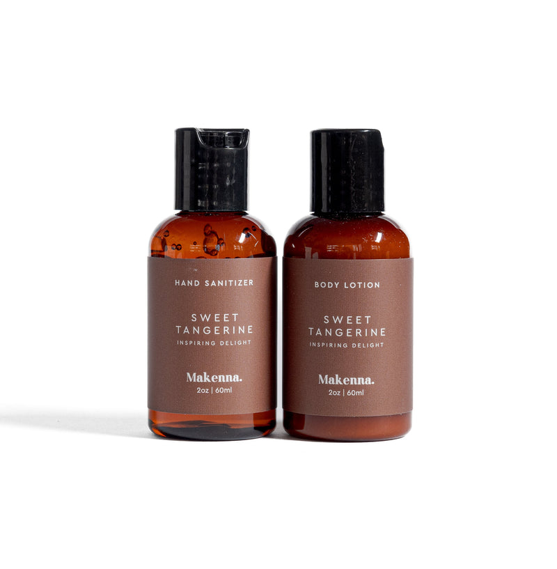 Mini Hand Sanitizer & Mini Body Lotion Set